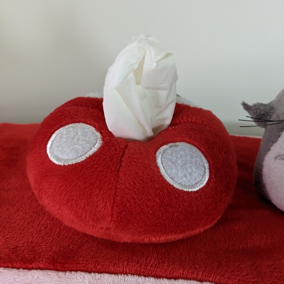 Studio Ghibli Accents Totoro Plush Face Tissue Box Cover Japanese